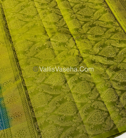Half Mix - Pure Soft Silk Saree - VVPSS054