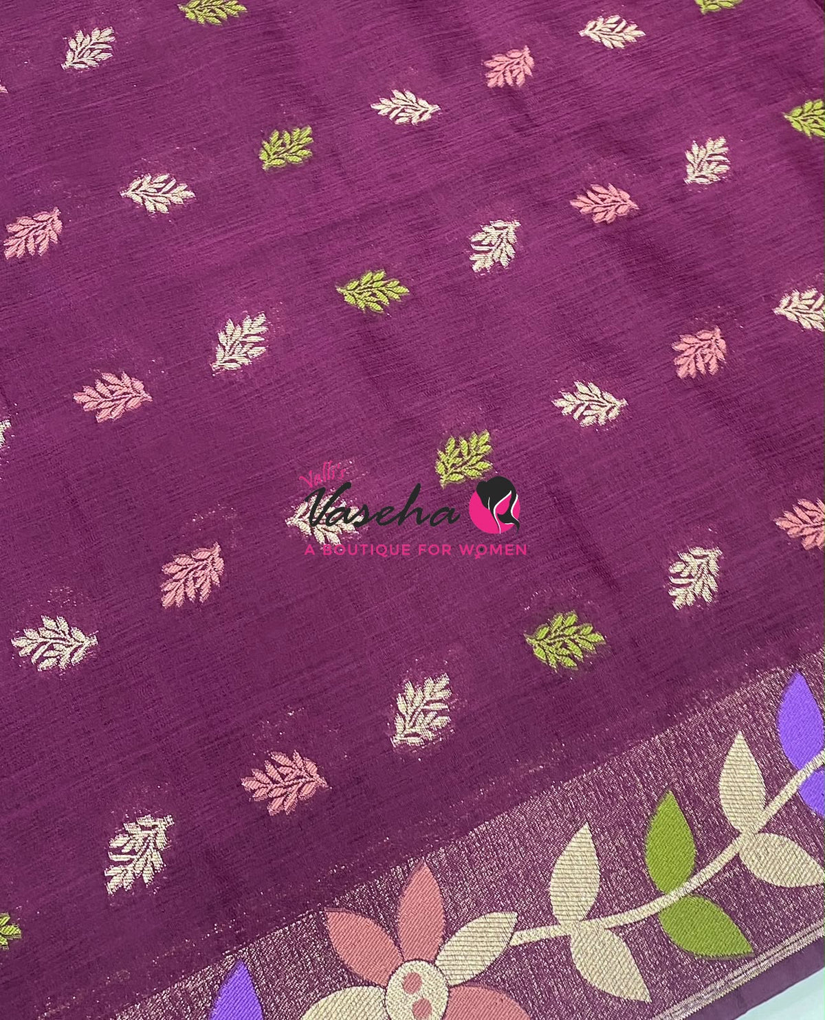 Banarasi - Heritage Meenakari Silk -   Wine Shade - VVBHS016