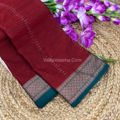 Dhaka Cotton Saree - VVDCS001