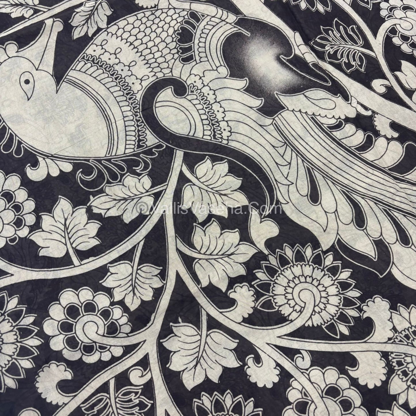 Pure Kalamkari Cotton Saree - VVPKC002