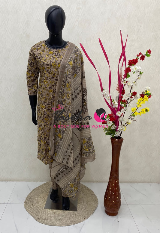 Ready Made - Salwar, Kameez & Duppatta(3pc) - Printed - VVRBS010