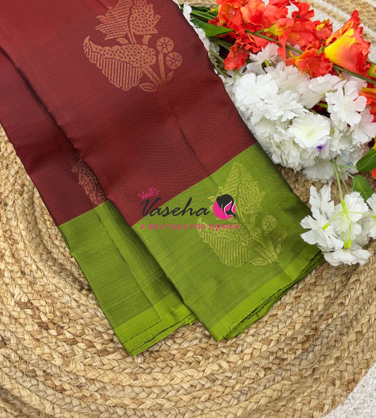 Half Mix - Pure Soft Silk Saree - VVPSS083