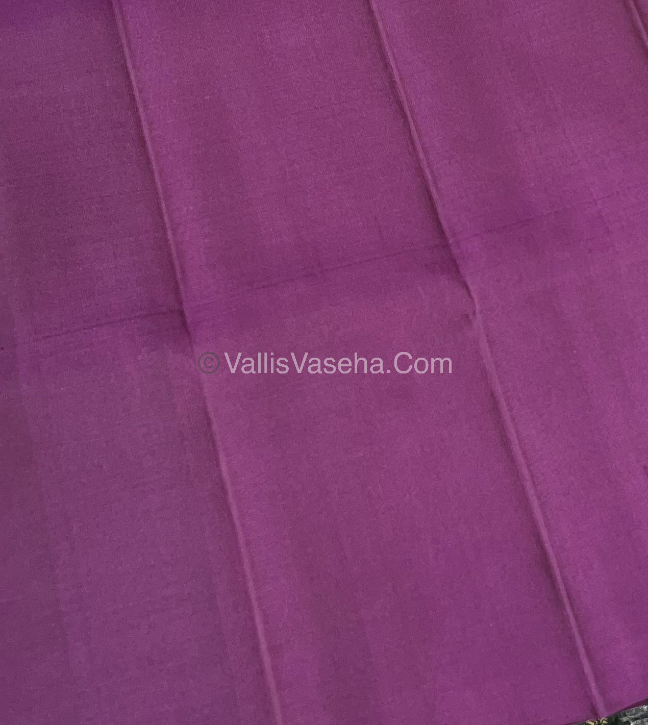 Pure Soft Silk Saree - (Merry-Go-Round Design ) - Yellow with Purple Shade - VVPSS059