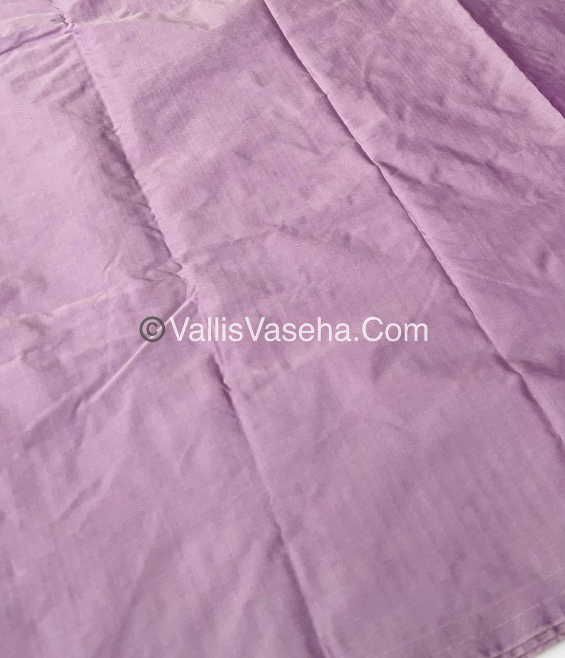 Semi Silk Saree - Aarani Pattu Style - VVSSS005.