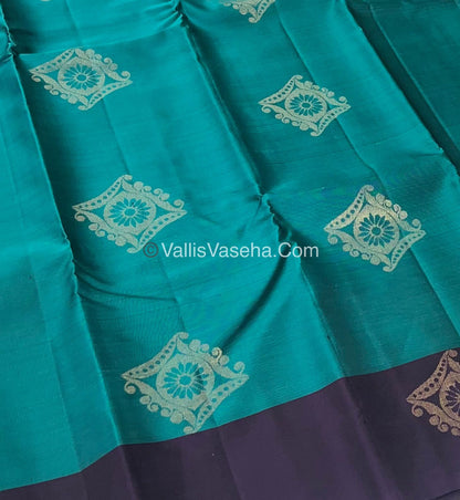 Half Mix - Pure Soft Silk Saree - VVPSS040