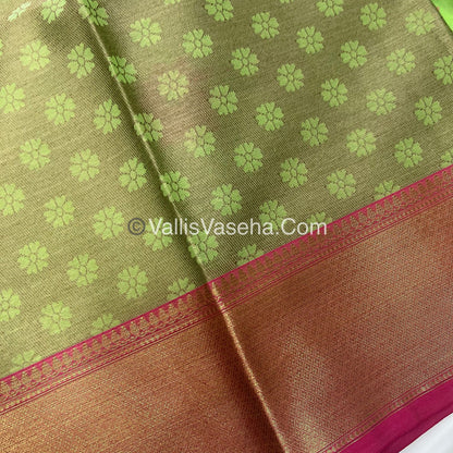 40% less - Offer Saree - Semi Banarasi Saree - VVDS007