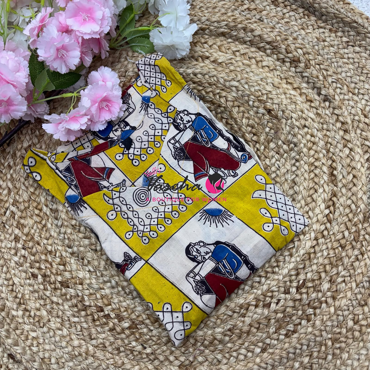 Ready Made - Kalamkari Frock  - VVRKF003