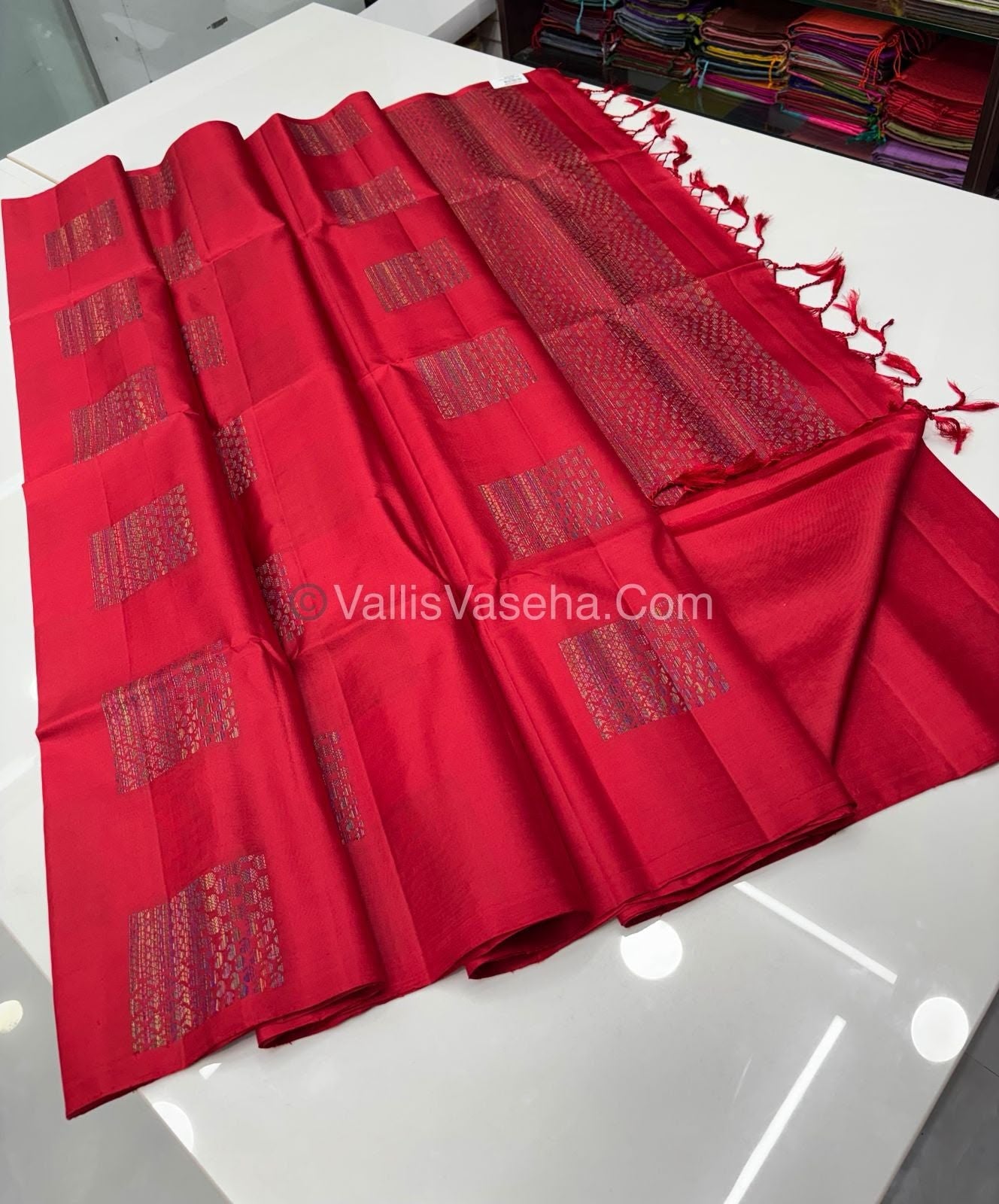 Pure Soft Silk Saree - Happy Sale - 15%less - VVAD001