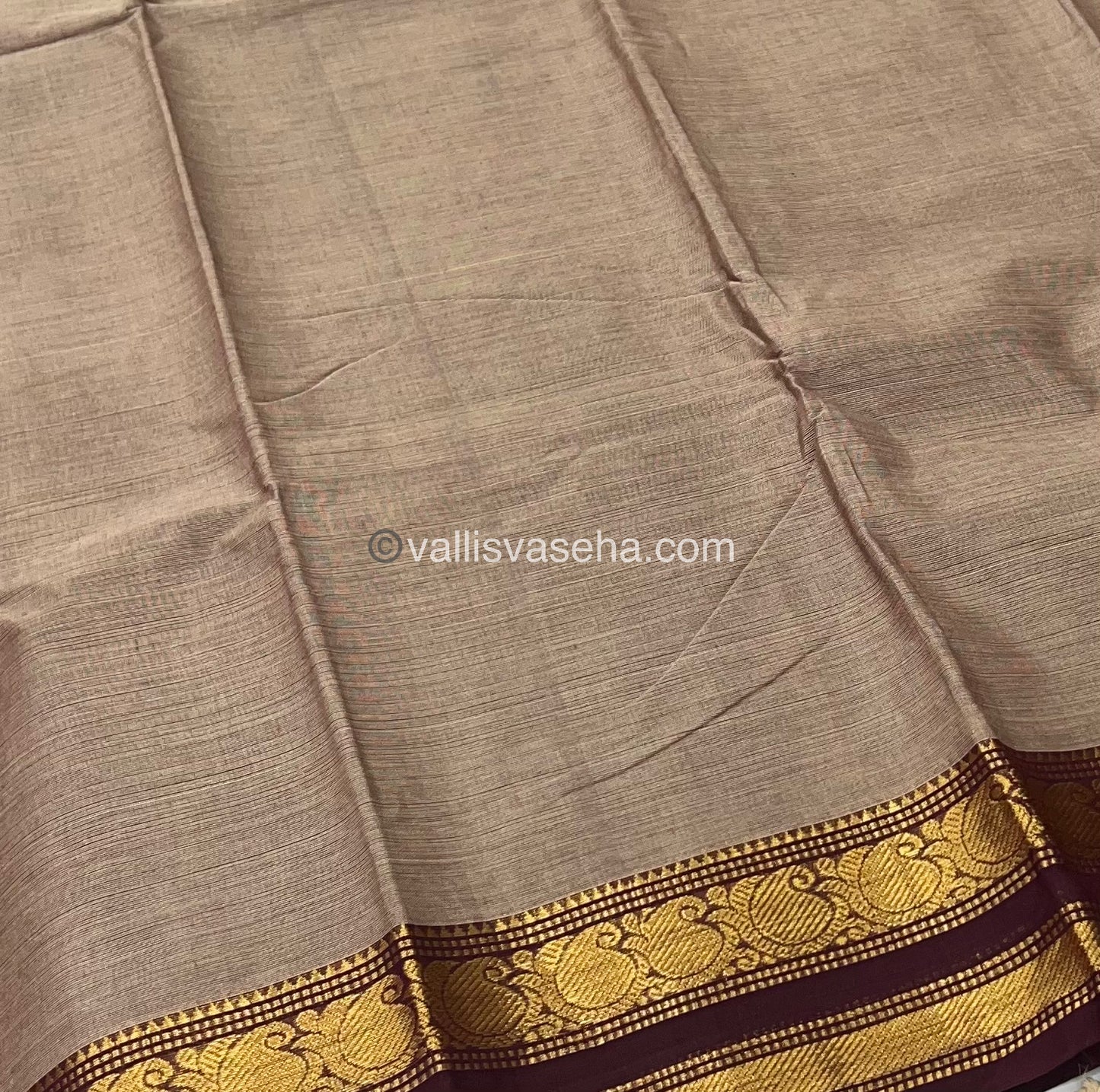 Kanchi Cotton Saree - VVKCS009