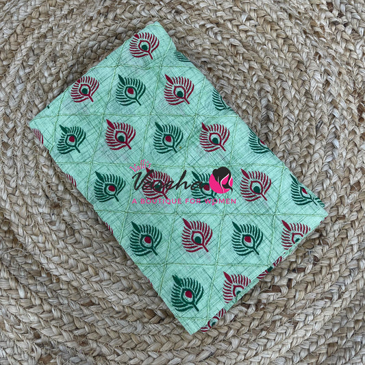 Blouse Bit - Pure Cotton - print Diamond- 1 mtr - VVBB001