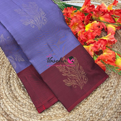 Half Mix - Pure Soft Silk Saree - VVPSS104