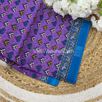 Pure Cotton Voile Saree | VVPVC001