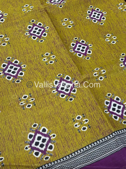 Pure Cotton Voile Saree | VVPVC001
