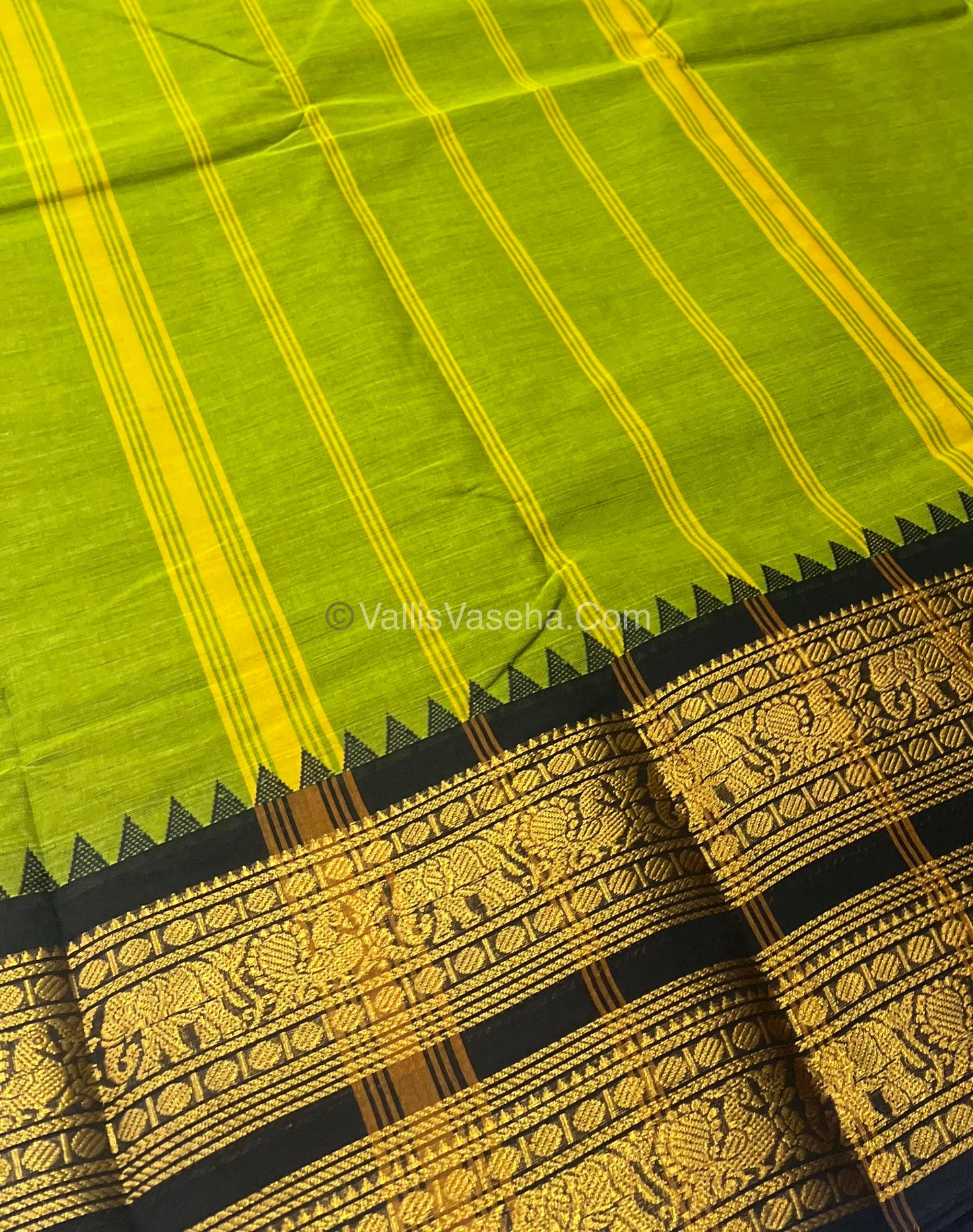 Kanchi Cotton Saree - VVKCS008