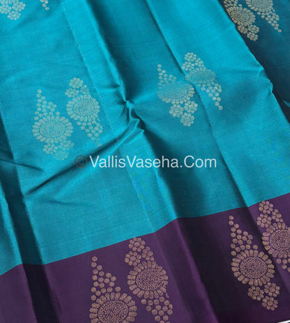 Half Mix - Pure Soft Silk Saree - VVPSS054