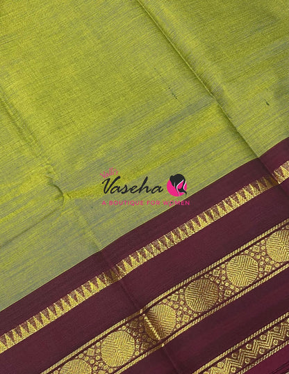 Kanchi Cotton Saree - VVKCS032
