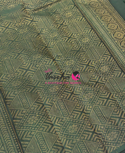 Half Mix - Pure Soft Silk Saree - VVPSS108