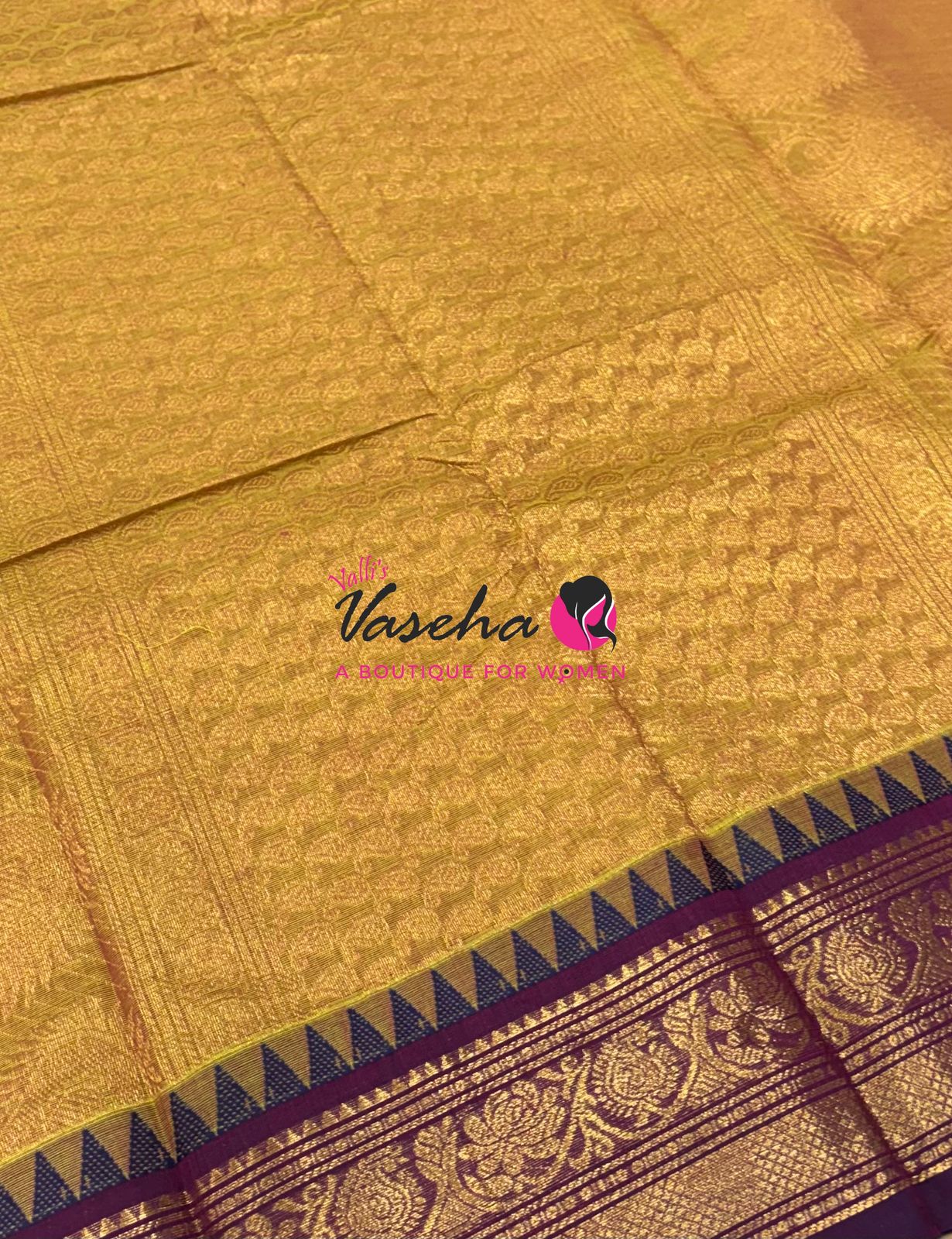 Kanchi Cotton Saree - VVKCS026