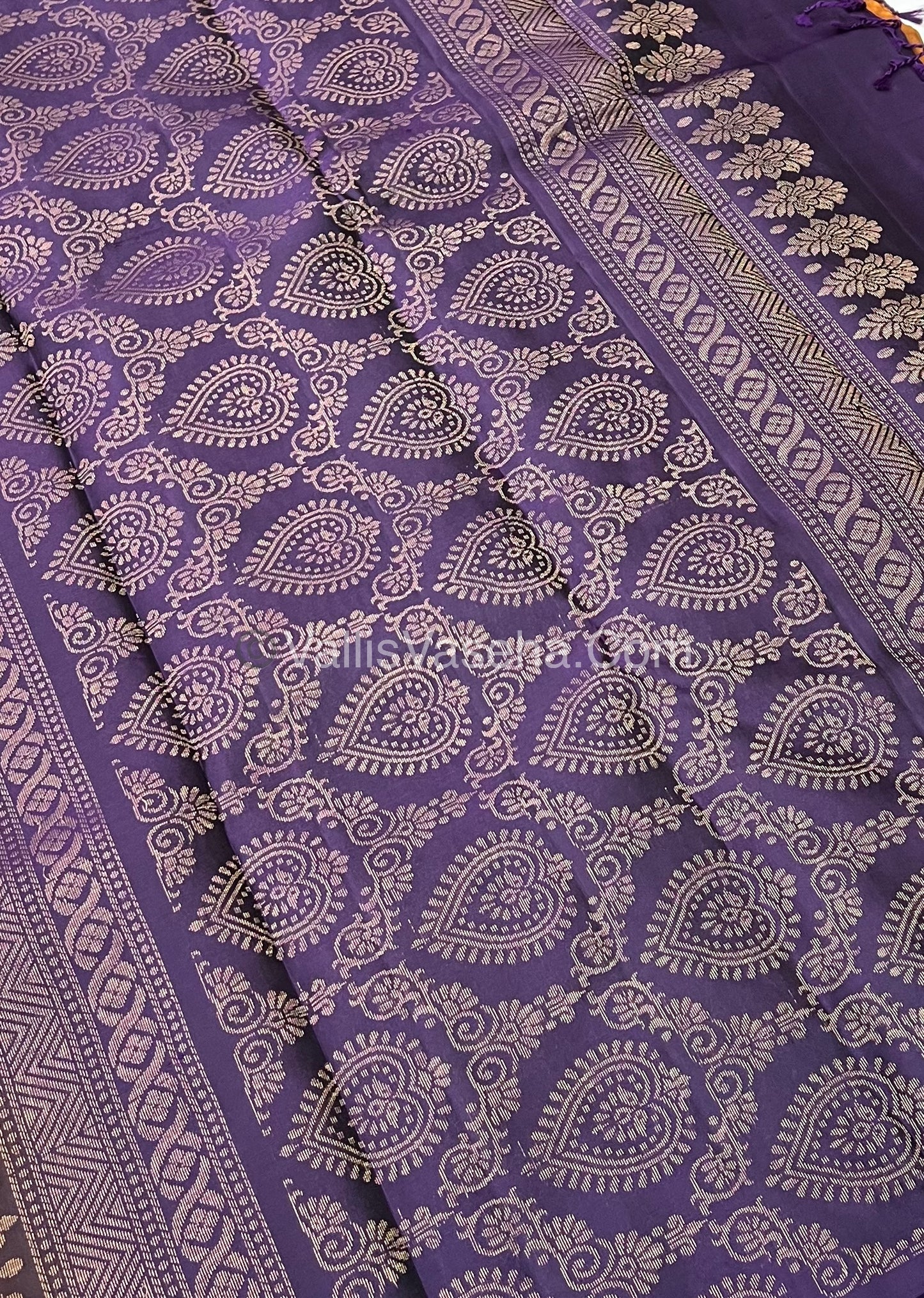 Half Mix - Pure Soft Silk Saree - VVPSS030