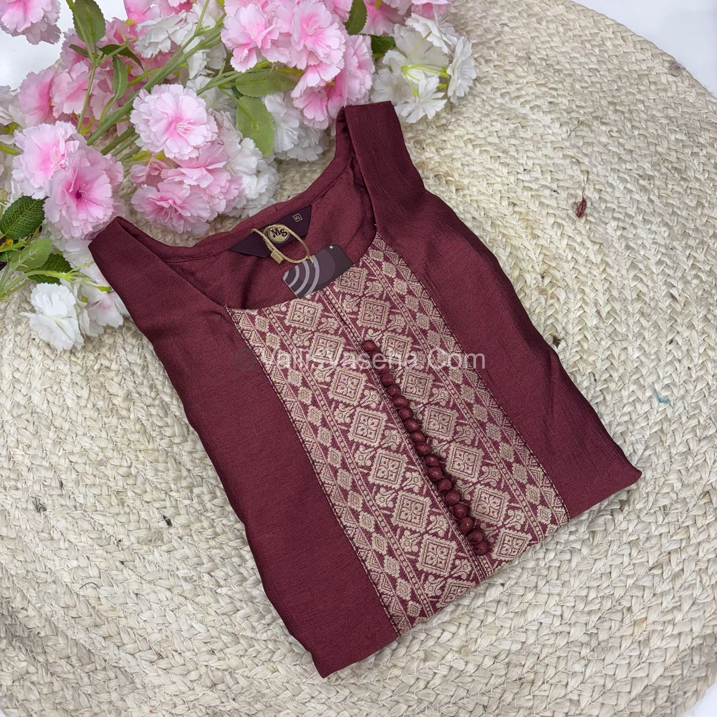 Ready Made - Anarkali - Vichitra Silk -   VVRAK001