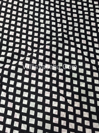 Pure Soft Mul Mul Cotton Sarees - Hand Block Prints - VVMMC008