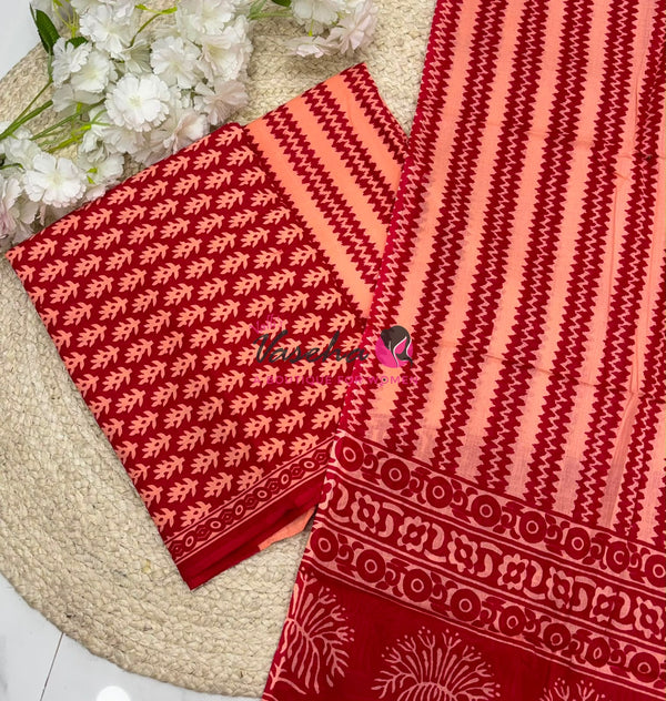 Pure Mul Mul Cotton | Unstitched Material | VVUSM065