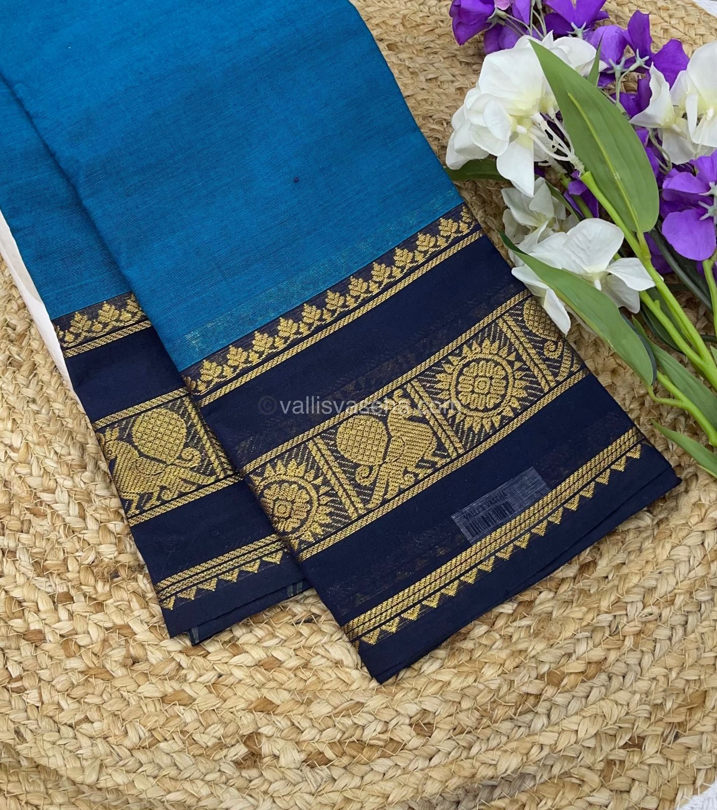 Kanchi Cotton Saree - VVKCS006