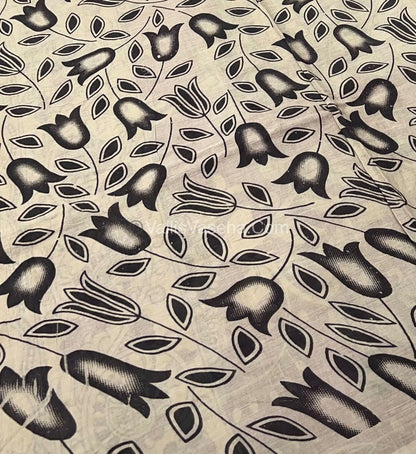 Pure Kalamkari Cotton Saree - VVPKC002