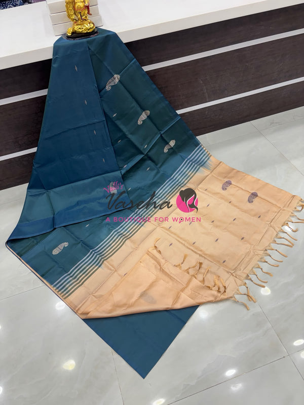 Vazhai Pattu Saree / Banana Pith - With Blouse - VVVPS002