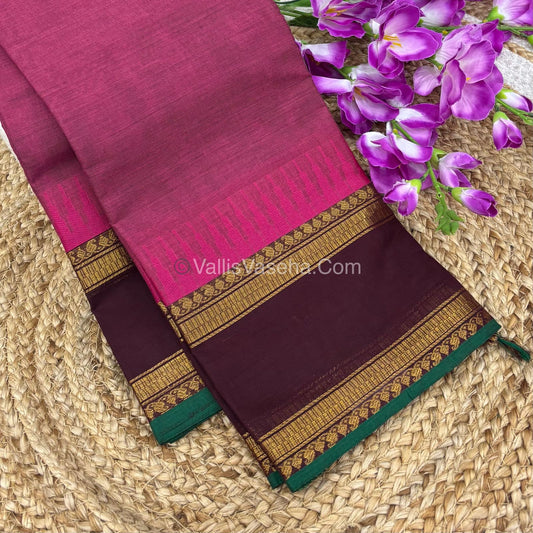 Kanchi Cotton Saree - VVKCS013