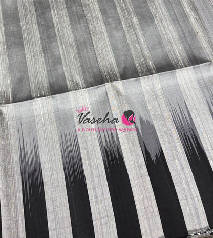 Pure Soft Silk Saree /Jute Duppion Silk - VVPJS001