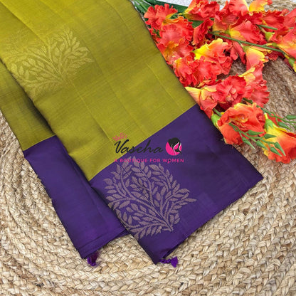 Half Mix - Pure Soft Silk Saree - VVPSS104