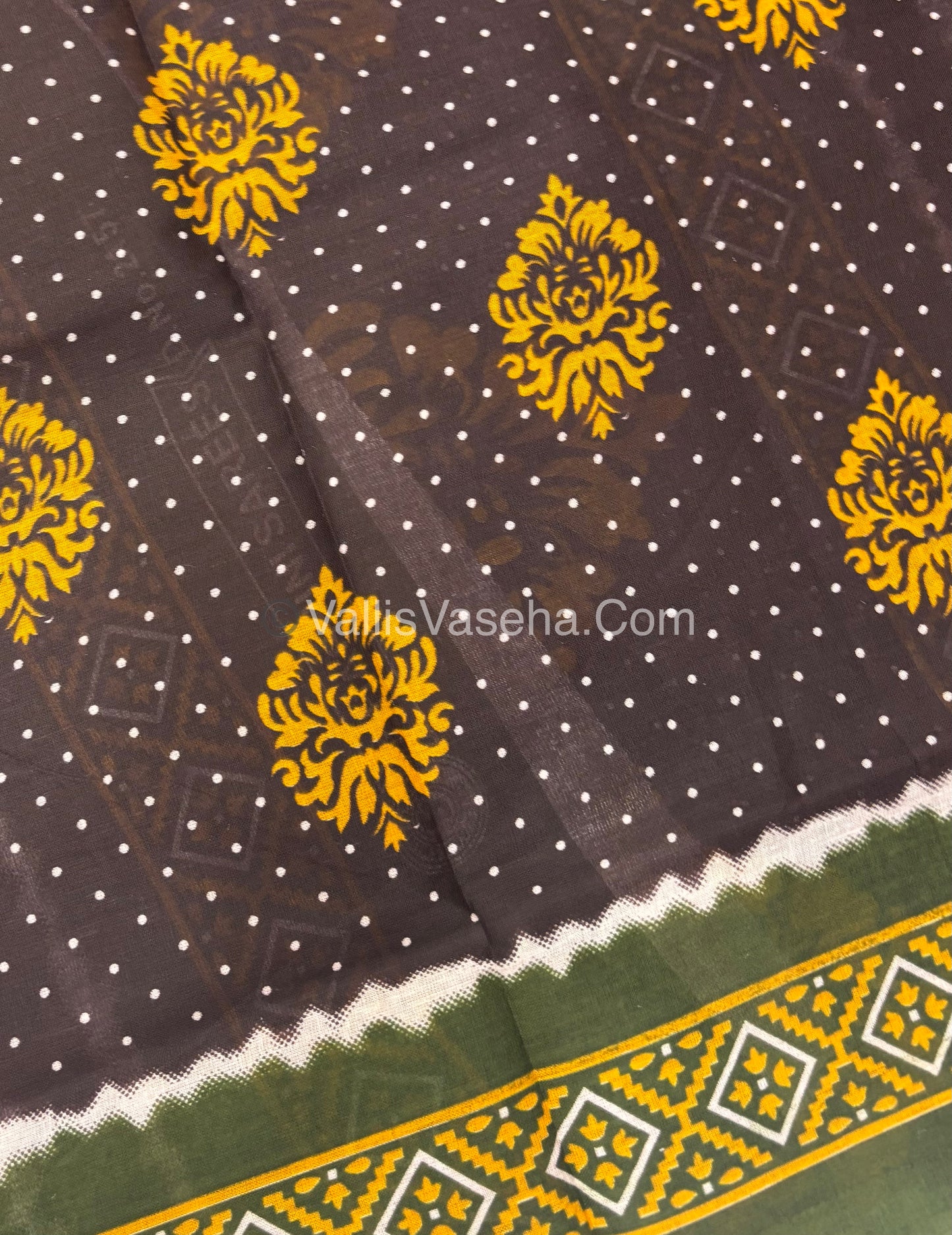Pure Cotton Voile Saree | VVPVC005