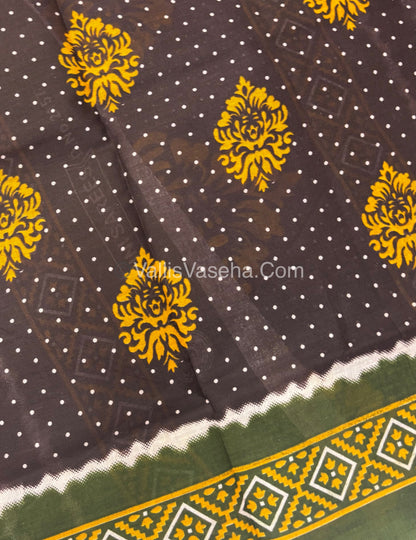 Pure Cotton Voile Saree | VVPVC005