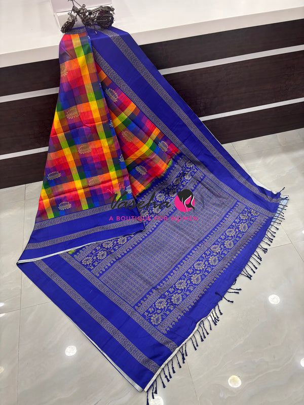 Semi Chappa Silk - Malti Colours Shade - VVSC005