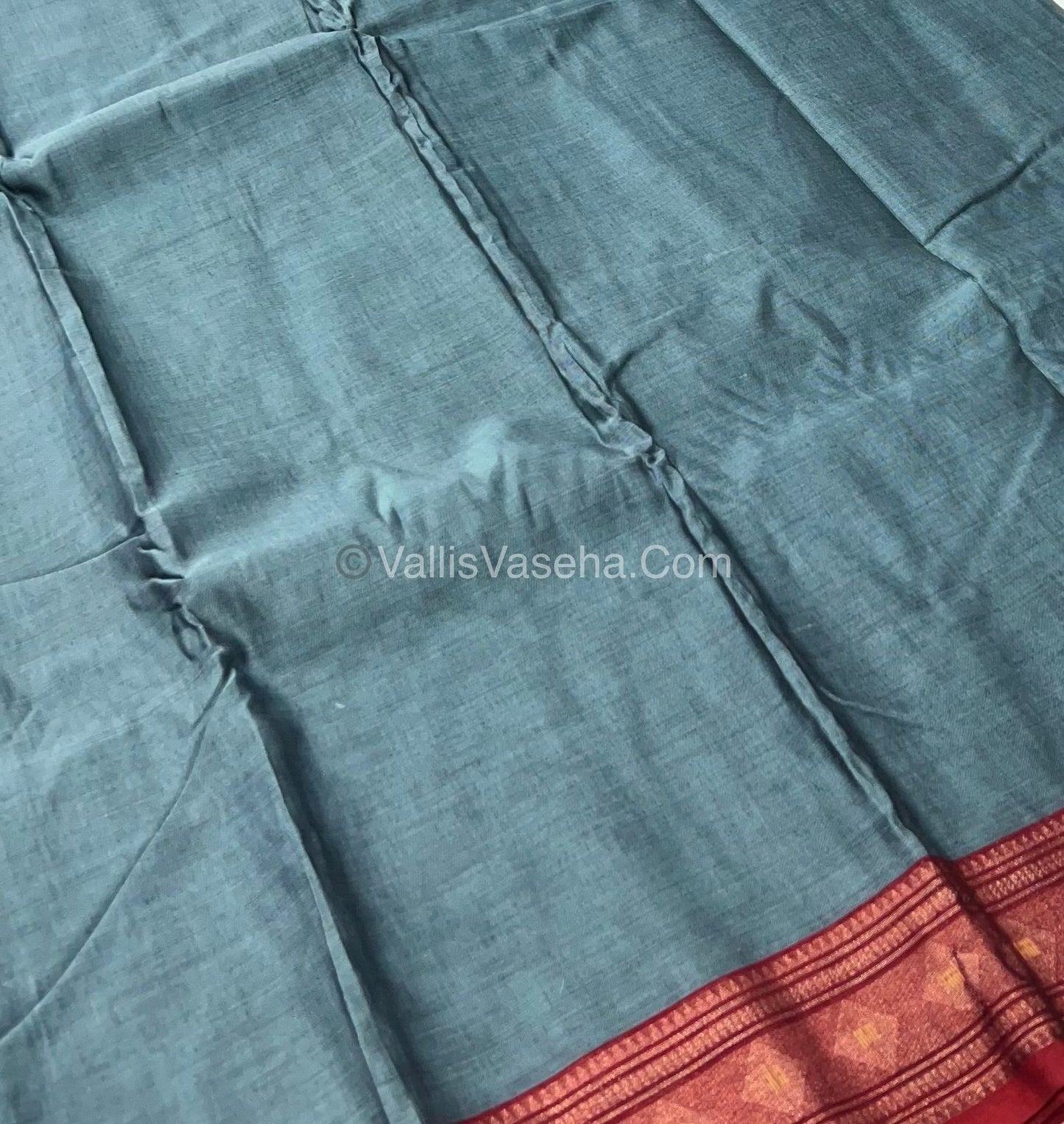 Dhaka Cotton Saree - VVDCS001