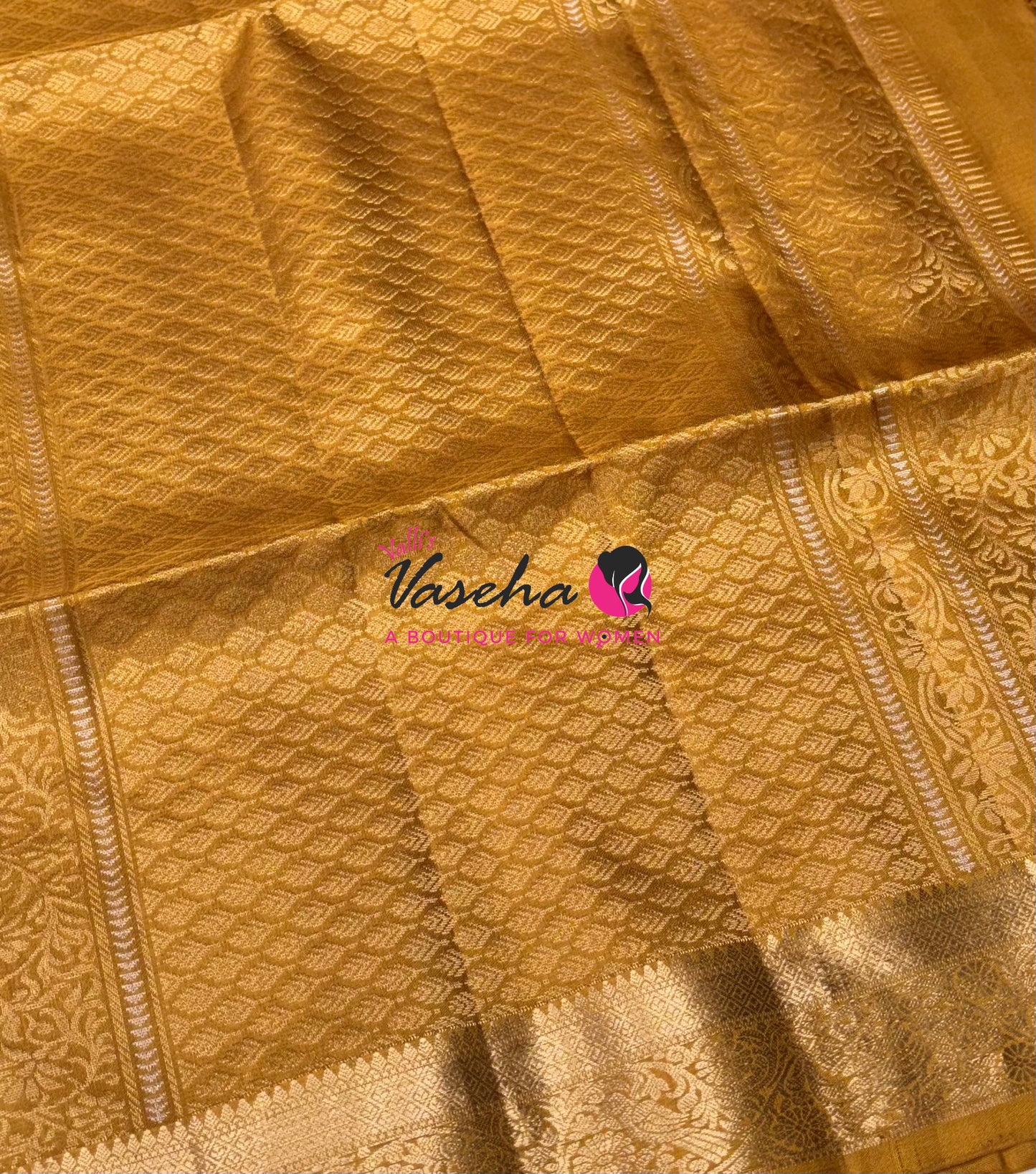 Pure Soft Silk Saree - Kanchi Border - VVPSS033