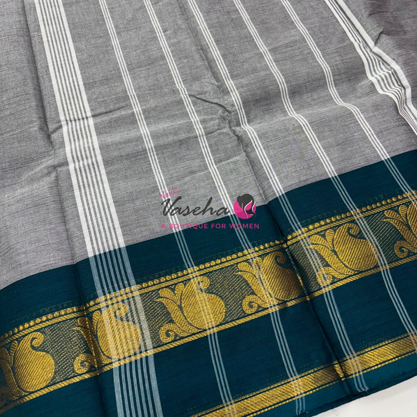 Kanchi Cotton Saree - VVKCS019