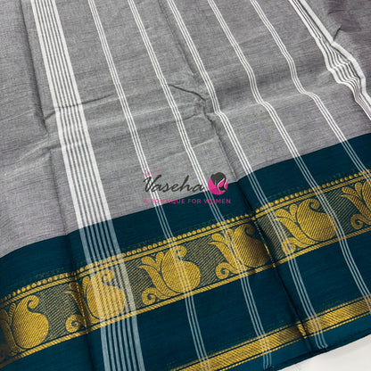 Kanchi Cotton Saree - VVKCS019