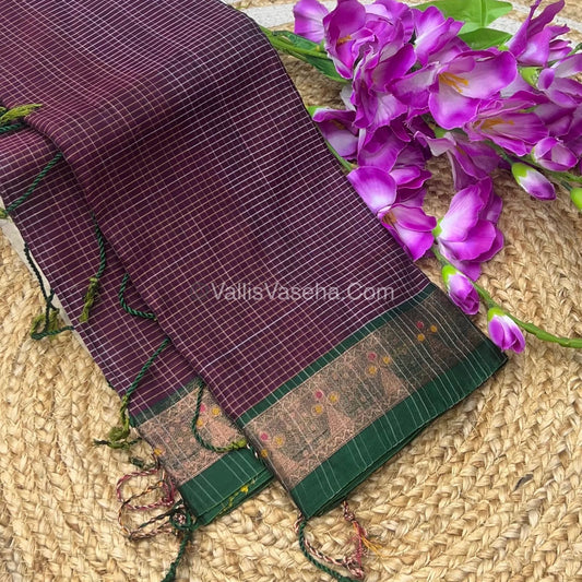 Dhaka Cotton Saree - VVDCS001