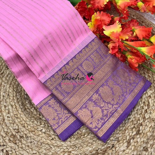 Kanchi Cotton Saree - VVKCS022