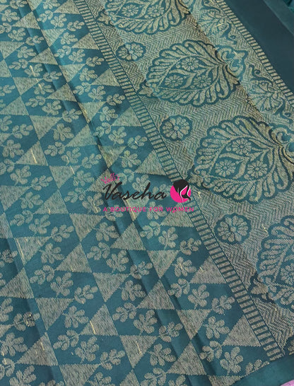 Half Mix - Pure Soft Silk Saree - VVPSS153