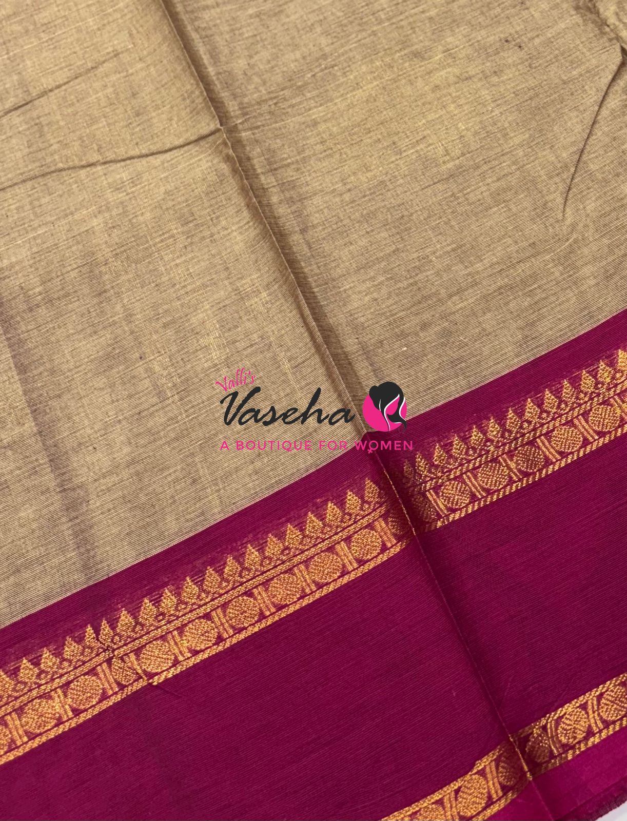 Kanchi Cotton Saree - VVKCS024