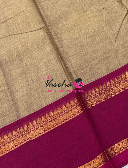 Kanchi Cotton Saree - VVKCS024