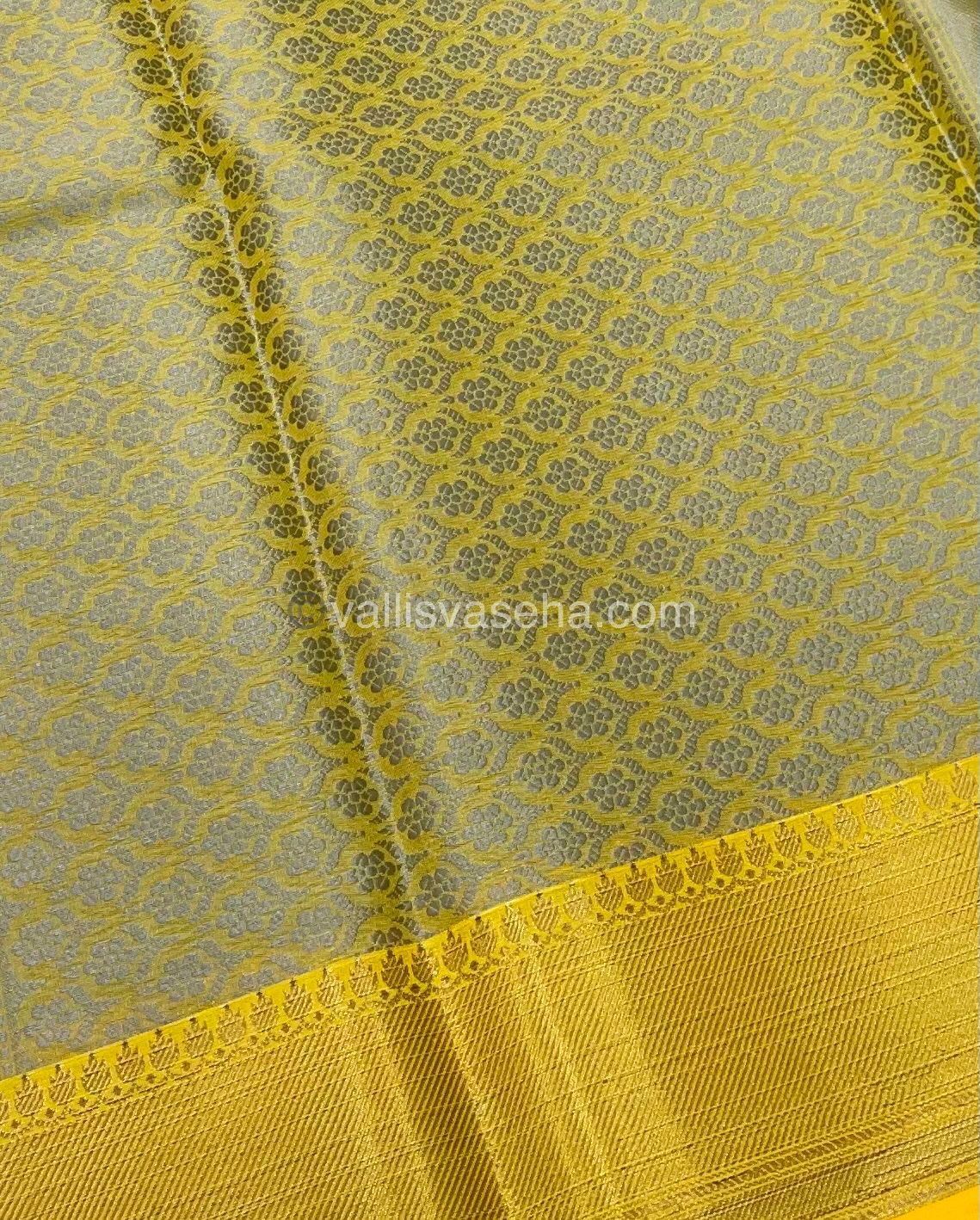 Banarasi - Kora Muslin Saree - VVKMS001