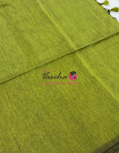 Kadhi Cotton Sarees with Kalamkari Blouse - VVKCK002