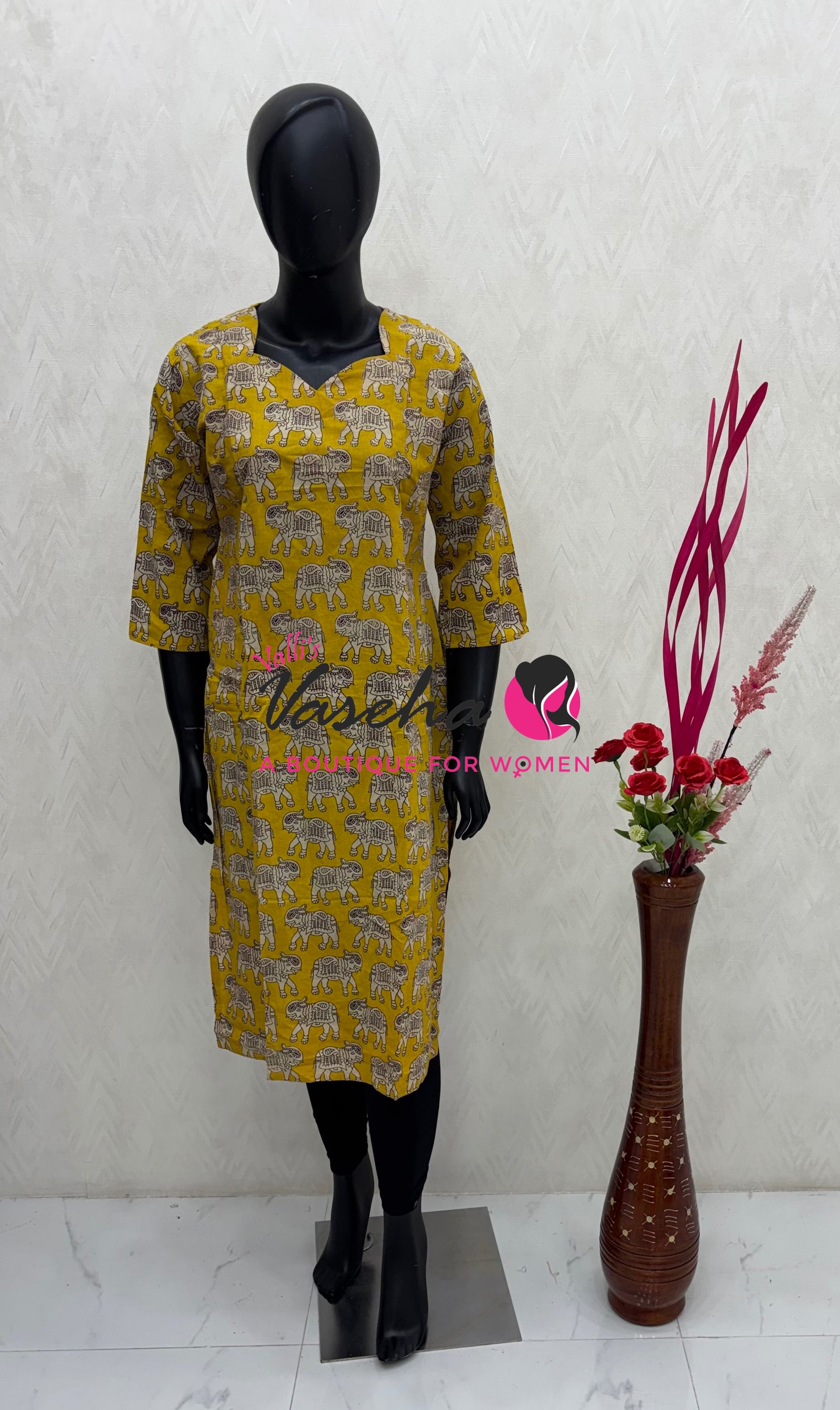 Ready Made - Kalamkari Kurti - VVRKK003