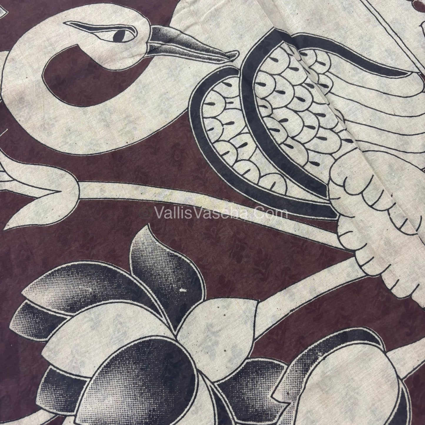 Pure Kalamkari Cotton Saree - VVPKC002