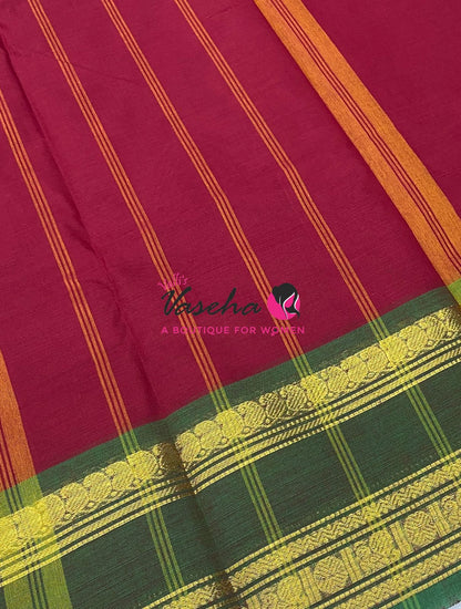 Kanchi Cotton Saree - VVKCS032