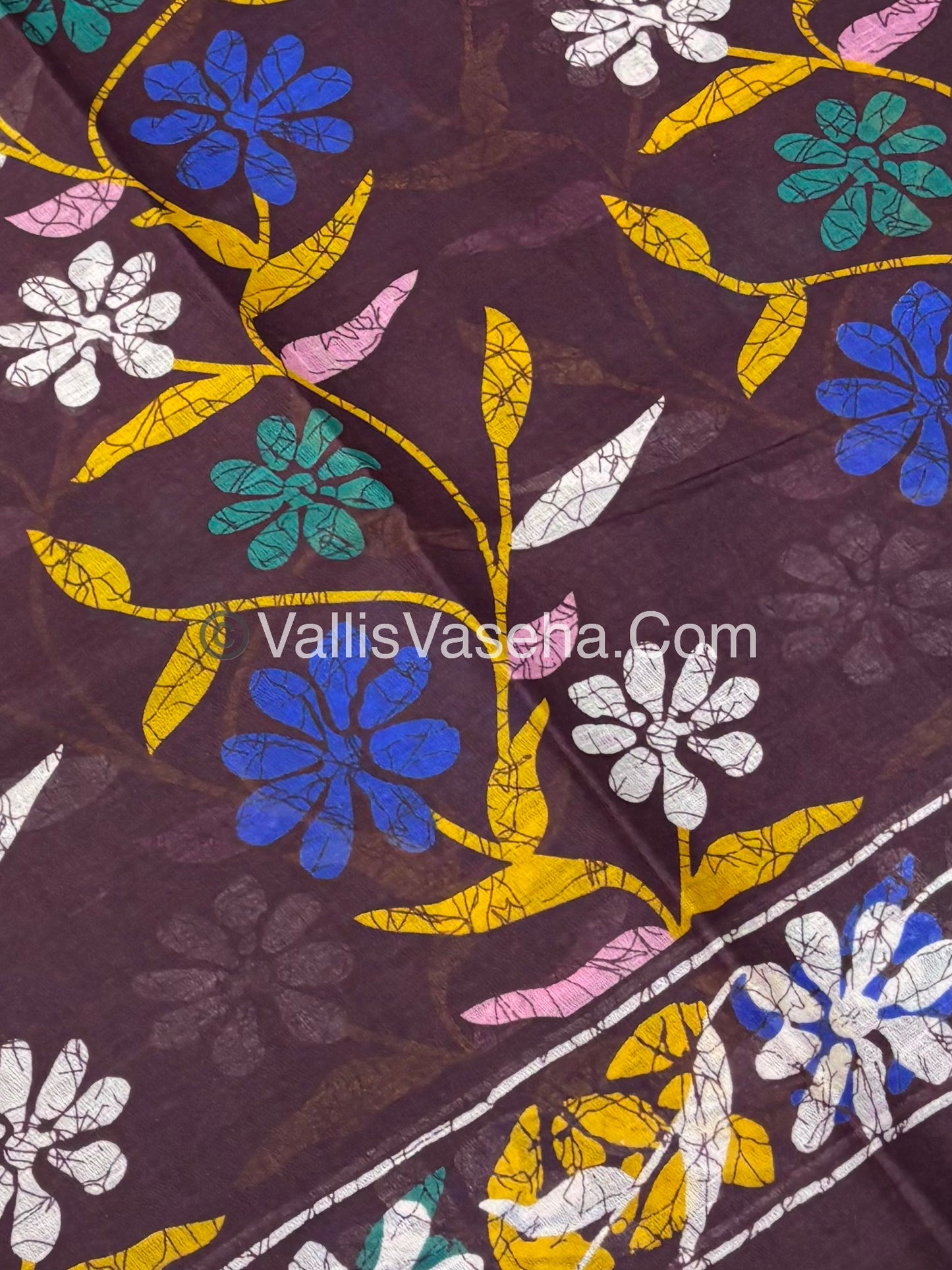 Pure Cotton Voile Saree | VVPVC001